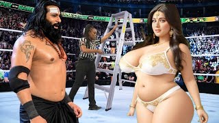 🔥Veer Mahaan vs Nandini Reddy Fight For The No.1 Contender's | WWE Money In The Bank TLC match🔥