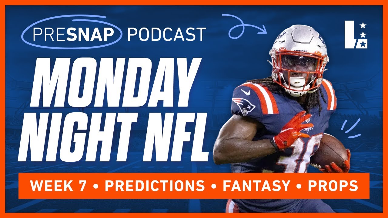 NFL Week 7 MNF BEARS Vs PATRIOTS | Classic & Showdown DFS Picks ...