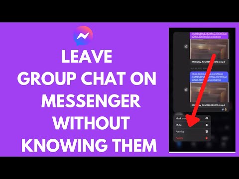 How to leave a group on Messenger and what happens when you do