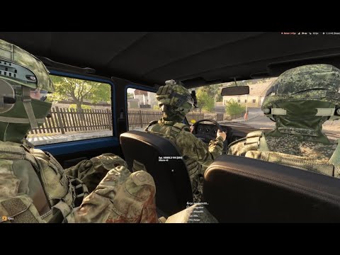 Arma Reforger - Drive To Durras | DarkGru Conflict - YouTube