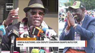 Kenya Elections: UDA Deputy Chairman Dumps Ruto For Raila