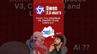 Alibaba Qwen 2.5 - Max: Can It Beat ChatGPT , DeepSeek V3 \u0026 Llama 3.1 #AlibabaQwen #QwenMax   #tech