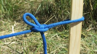 How to tie the Kalmyk Loop