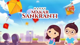 Makar Sankranti Animated Video | Flying kites on Makar Sankranti| Whatsapp Status