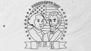 How To Draw James Madison | How to Draw George Washington for Presidents Day | filfel drawings