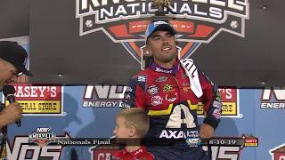 Knoxville Nationals Night #4 Victory Lane - August 10, 2019