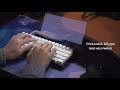 Mekanisk Klippe R2 with lubed Drop Holy Pandas Typing Sounds ASMR