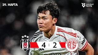 Beşiktaş (4-2) Antalyaspor - Highlights & Tore | Trendyol Süper Lig - Saison 2025/26