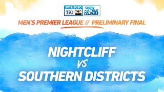 Nightcliff vs Southern Districts: Preliminary Final – Men’s Premier League: 2019-20 TIO NTFL