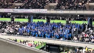 2025 春高バレー女子準決勝 金蘭会  応援