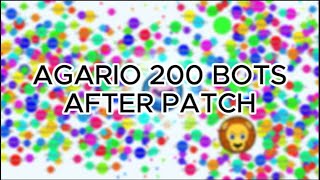 HOW TO GET 200 FREE AGAR.IO BOTS AFTER PATCH (WORKING)