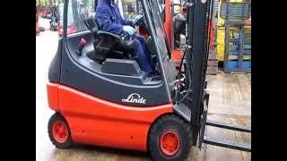 LINDE E25 FUNCTIONS AND WORKING