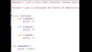 Python Tutorial #2: Setting up python, indent, dedent, modules, classes (Part 1)