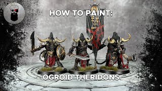 Contrast+ How to Paint: Ogroid Theridons and the Freehand Banner