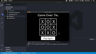 AI Python - Tic Tac Toe Quick Overview (Minimax Algorithm)