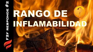 Cómo afecta la temperatura, presión y %O2 al rango de inflamabilidad