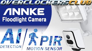 Overclockersclub reviews the new WiFi Annke Floodlight Camera.