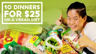 I Made 10 Vegan Dinners For Two People On A $25 Budget (In NYC!)