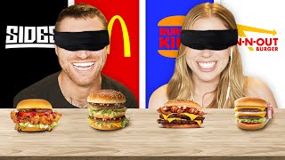 Couples Blind Ranking Fast Food Burgers