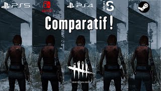 Dead by Daylight - Comparatif entre les Plateformes PS5, Switch, PS4, Xbox Series S \u0026 PC !