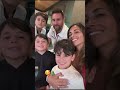 7f messi happy time with his family shorts