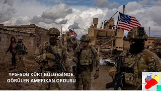 YPG-SDG KÜRT BÖLGESİNDE GÖRÜLEN AMERIKAN ORDUSU | SURIYE DEKI ABD ORDU YAPILANMASI | ARALIK. 2024 |