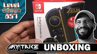 My Take: ALG857 Unboxes The Hori D-Pad (L) Joy-Con Controller!