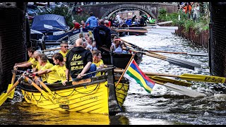 Grachtenrace Amsterdam 2022 - Alle beelden (4k) - Bijna alle teams - Sloeproeien