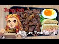 Rengoku's Bento from Mugen Train 🔥🍱 #bento #rengoku #demonslayer #shorts