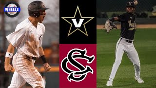 #4 Vanderbilt vs South Carolina Highlights (Game 2) | 2022 College Baseball Highlights