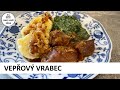 Vepřový vrabec s bramborovými knedlíky a se špenátem | Josef Holub