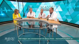 Coronaviruset fortsätter spridas - Doktorerna om det senast kring viruset - Malou Efter tio (TV4)