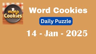 Word Cookies Daily Challenge January 14 2025 Answers