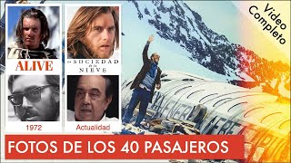 Accidente de Los Andes - Recopilación completa de todos los actores de las películas.