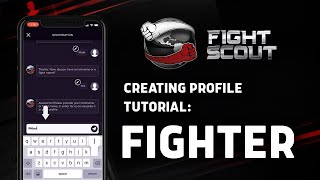 [Tutorial] Creating a Fighter Profile @ Fight Scout App