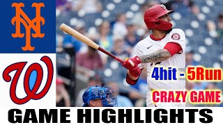 New York Mets Vs. Washington Nationals GAME 1 todays | MLB Training Spring 2025