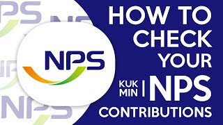 How to Check Your Kukmin / NPS Contributions