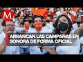 Candidatos a la gubernatura de Sonora buscan recabar votos