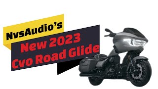 NVS Audio takes delivery of their brand new 2023 Harley Cvo Road Glide demo bike for the shop.