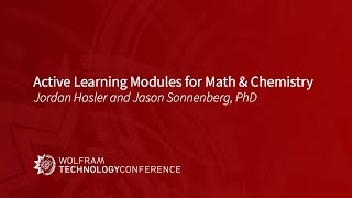 Active Learning Modules for Math & Chemistry