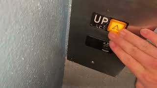 Picking up a package at package concierge.