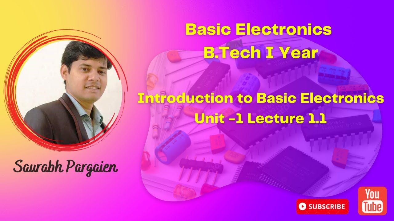 Introduction To Basic Electronics - YouTube