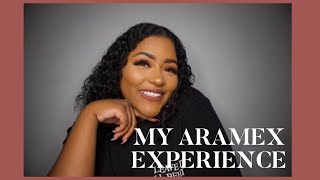 How i ordered from US to South Africa | Aramex Global Shopper | Nathanie Swartz