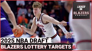 2025 NBA Draft Prospect: Portland Trail Blazers Lottery Targets with @LockedOnCollegeBasketball