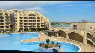 Sea view Beachfront 1-bedroom apartment in Midia Grand Resort, Aheloy