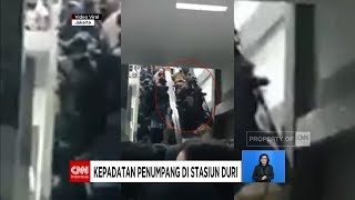 Viral! Kepadatan Penumpang Stasiun Duri Yang Tidak Manusiawi