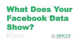 Using Facebook Data Profiling in Marketing