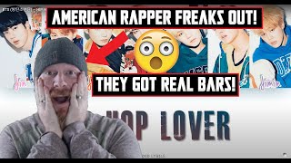 BTS (방탄소년단) - HIP HOP LOVER | AMERICAN RAPPER REACTION (반응)!