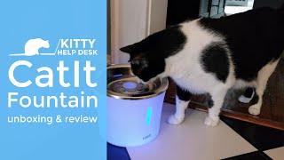 Catit Water Fountain Unboxing \u0026 Review