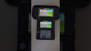 Mario Kart Super Circuit- Nintendo WiiU vs 3DS XL speed comparison